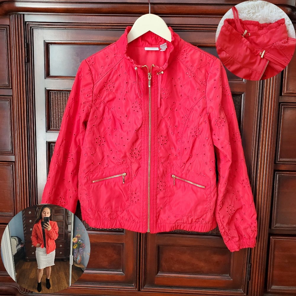 ZENERGY Coral Lightweight Bomber Jacket